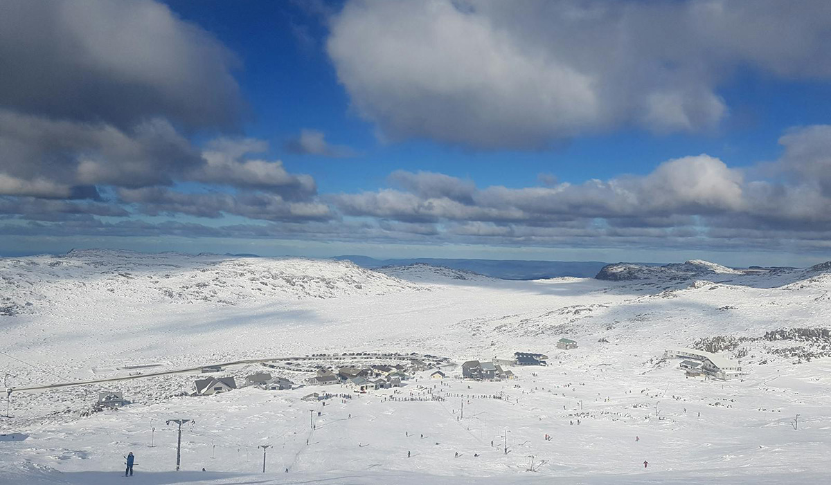 Image showing Ben Lomond Ski resort, Australia