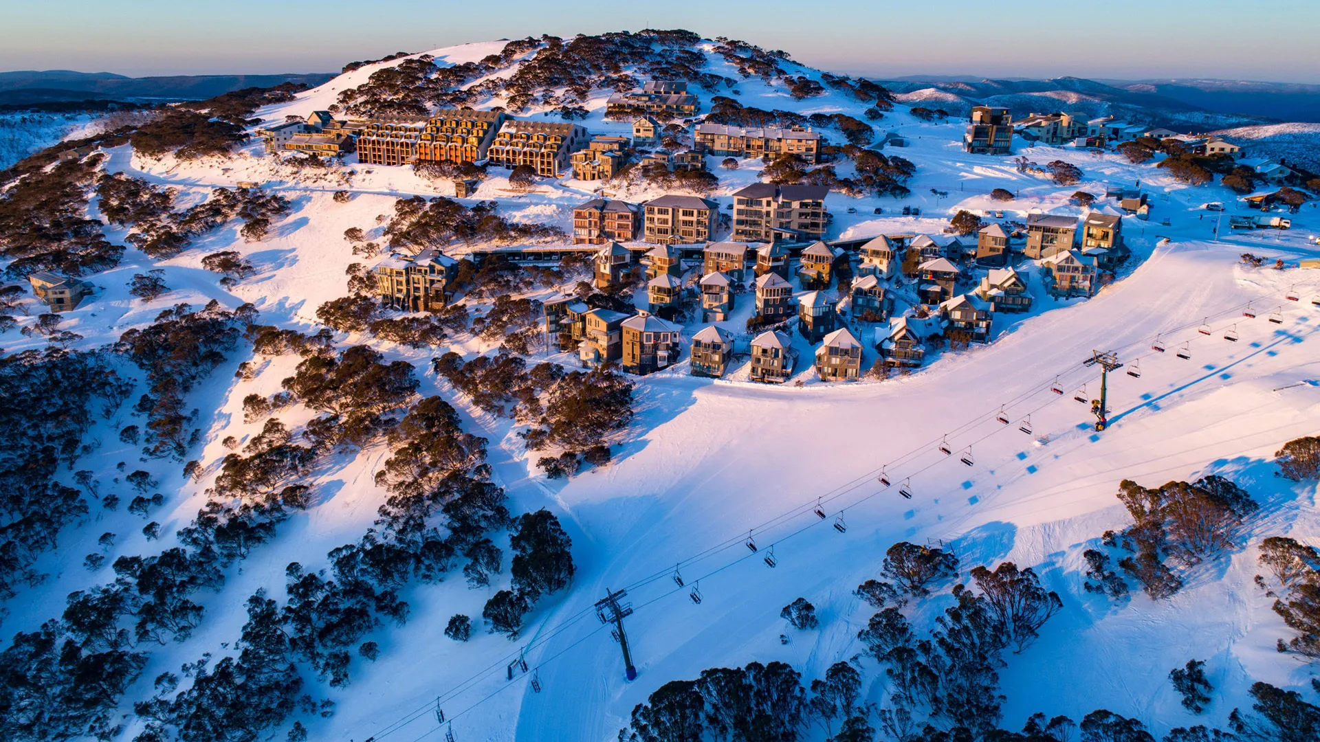 Image showing Falls Creek Ski resort, Australia