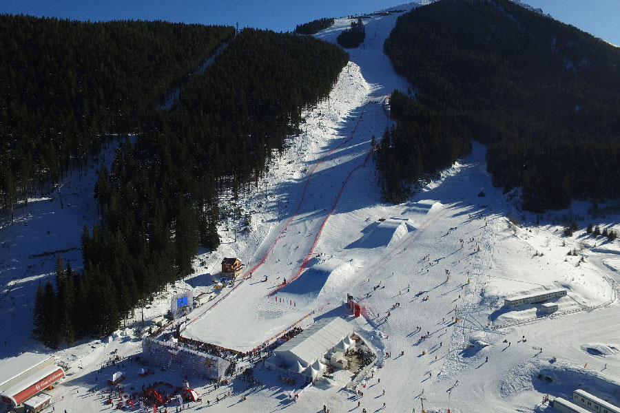 Bansko resort, Bulgaria Image showing Bansko resort, Bulgaria