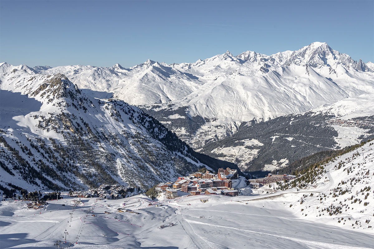 Les Arcs resort, France Image showing Les Arcs resort, France