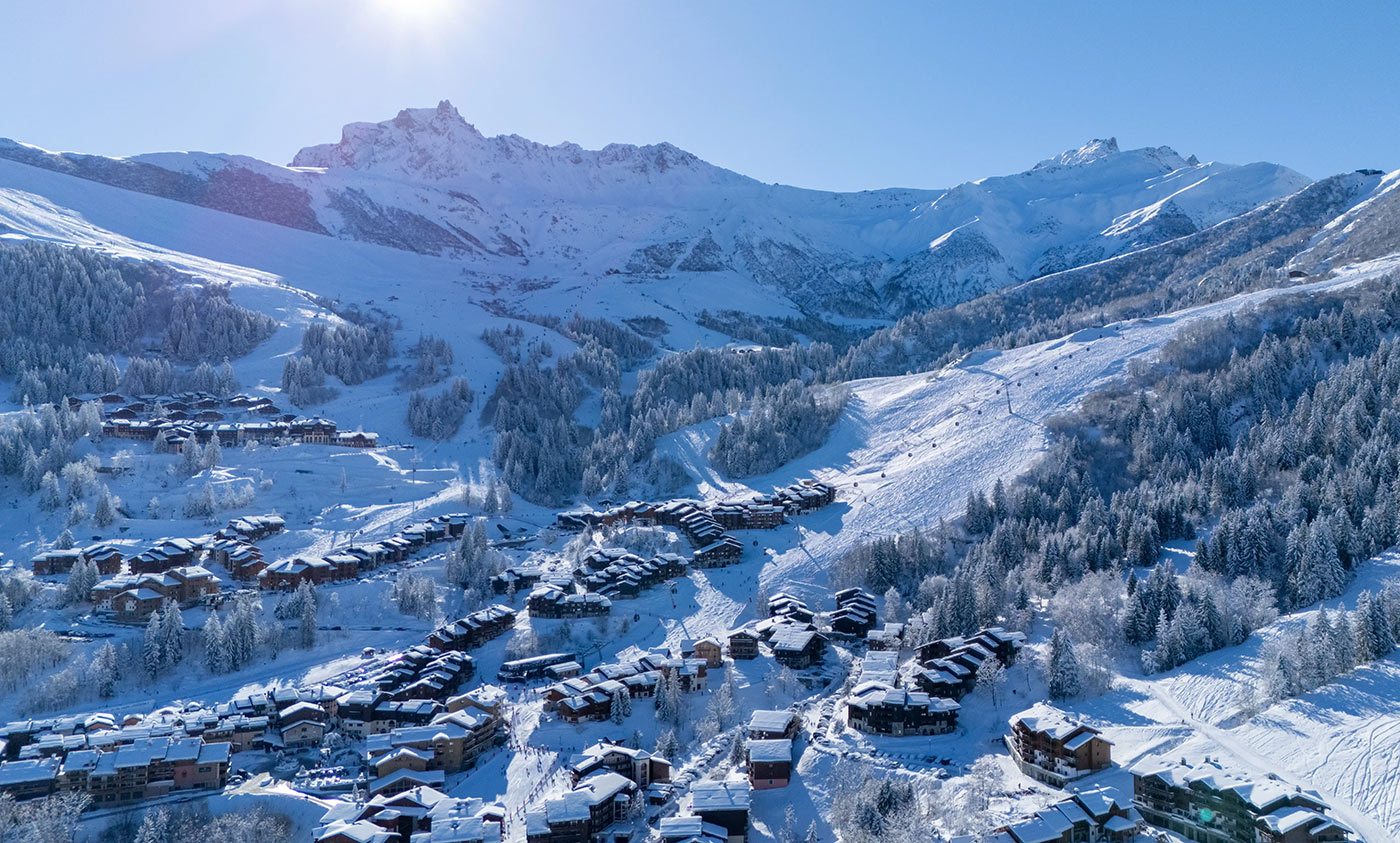 Image showing Valmorel resort, France