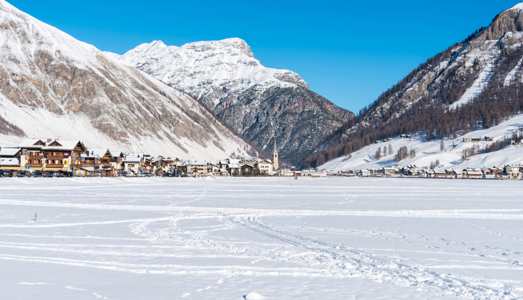 Livigno resort, Italy Image showing Livigno resort, Italy