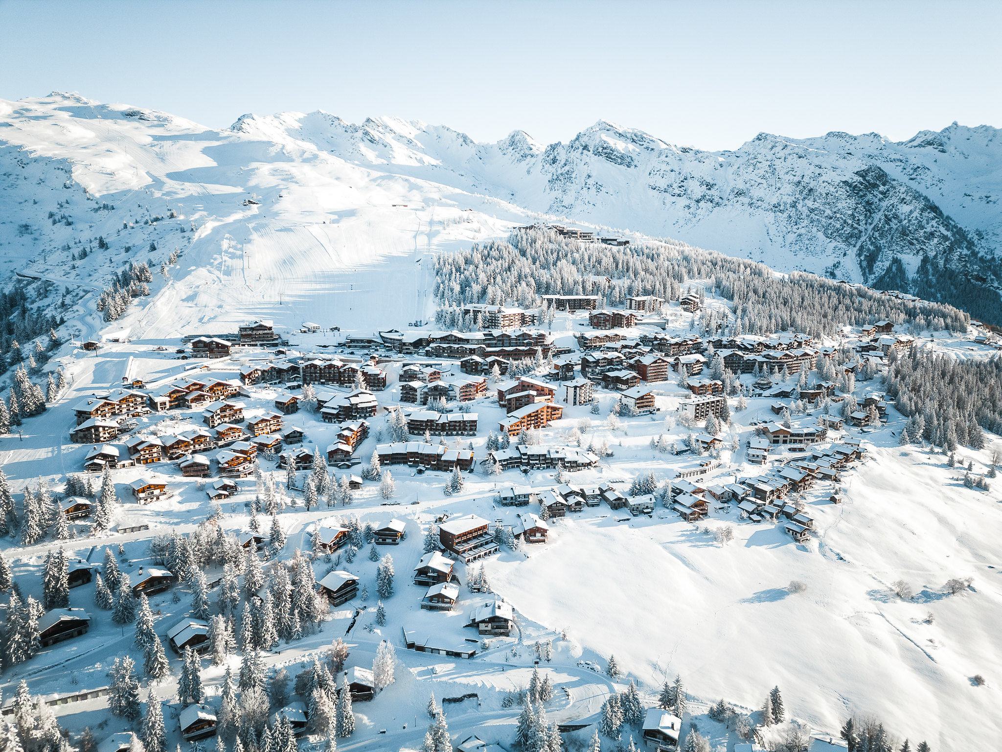 La Rosiere resort, France Image showing La Rosiere resort, France