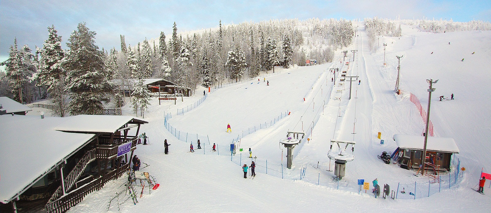 Salla resort, Finland Image showing Salla resort, Finland