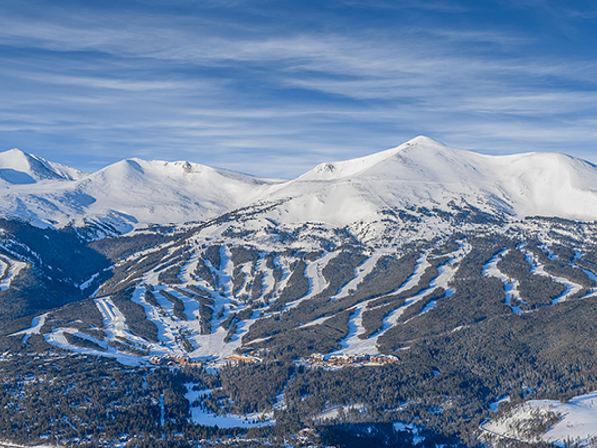 Breckenridge resort, USA Image showing Breckenridge resort, USA