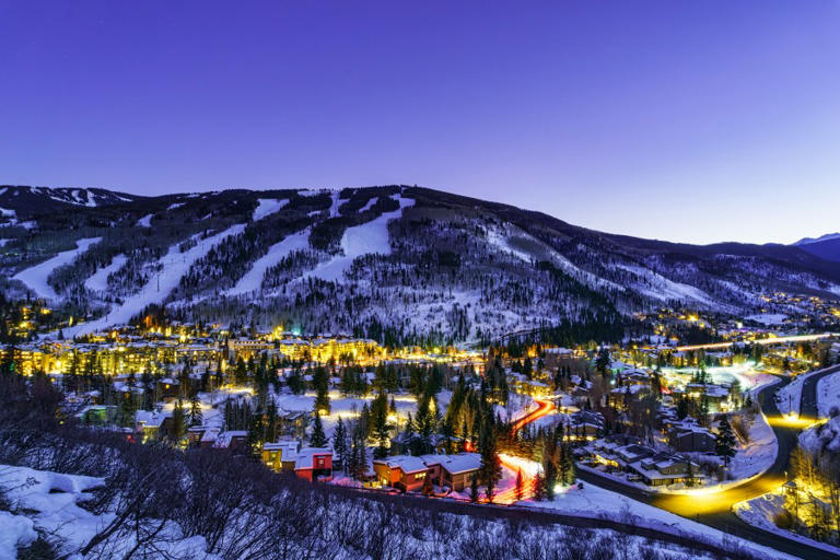 Vail resort, USA Image showing Vail resort, USA
