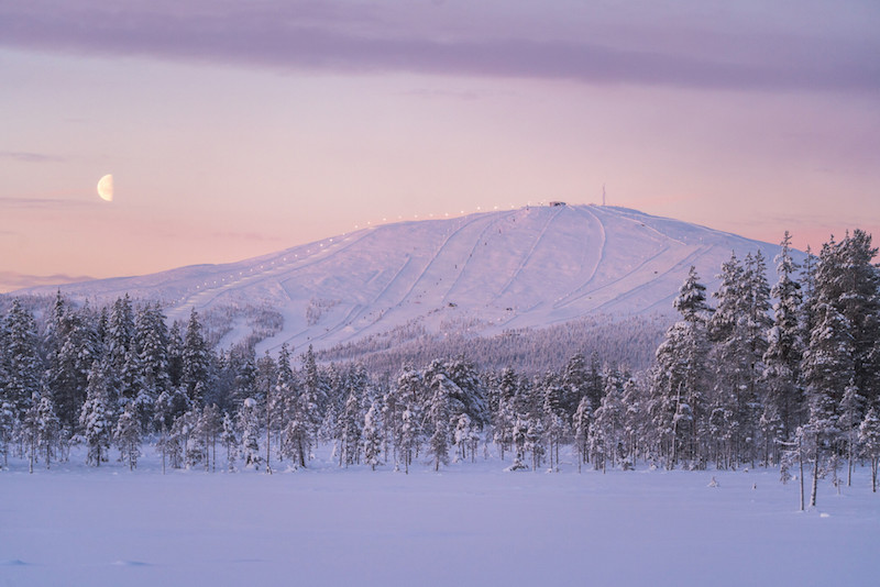 Ylläs resort, Finland Image showing Ylläs resort, Finland